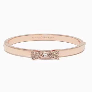 Ready Set Bow Pave Bow Bangle